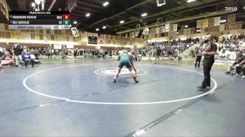 215 lbs Quarterfinal - Eli Gould, Canyon Springs vs Hudson Koch, McQueen