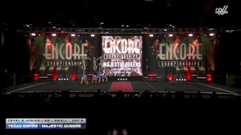 Texas Empire - Majestic Queens [2025 L2 Junior - D2 - Small Day 2] 2025 Encore Grand Nationals