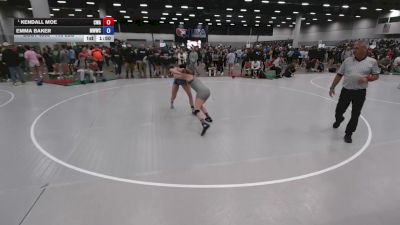 115 lbs Champ. Rd Of 32 - Kendall Moe, Contenders Wrestling Academy vs Emma Baker, Michigan West Wrestling Club