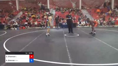 79 kg Prelims - Dj Shannon, Illinois vs Austin Brenner, Bison Wrestling Club