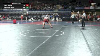 184 lbs Consi Of 16 #2 - Cael Black, Lock Haven vs Greyson Meak, Penn