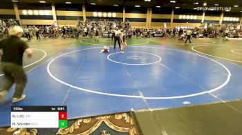 109 lbs Consolation - Noelani Lutz, Legends Of Gold vs Madison Worden, Gold Rush Wr Ac