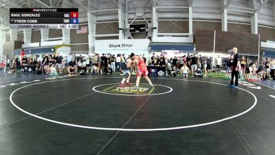 150 lbs Champ. Round 2 - Raul Gonzalez, California vs Tyson Cobb, Team Idaho Wrestling Club