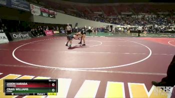 5A-126 lbs Quarterfinal - Jaxon Harada, Thurston vs Craig Williams, Canby