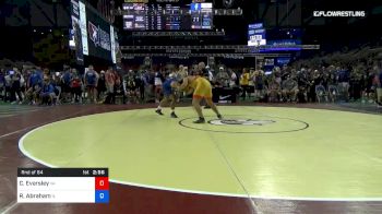 220 lbs Rnd Of 64 - Cade Eversley, Virginia vs Ramin Abraham, Illinois