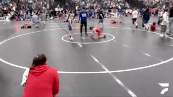 68-74 lbs Quarterfinal - Peyton Eklund, York Wrestling Club vs Kueradin Scheffler, Boone Central