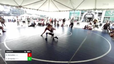 82 lbs Consi Of 4 - Kalijah Gonzales, Kingdom WC vs Cash Ormando, Mattime