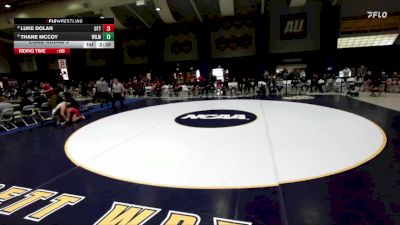 157 lbs Cons. Round 3 - Luke Dolan, Otterbein University vs Thane McCoy, Wilmington