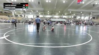 50 lbs Semifinal - Carter Earhart, Vikings Wrestling Club vs Dawson Kamm, Blackman Wrestling Club