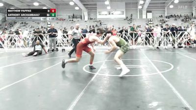 170 lbs Round Of 32 - Matthew Pappas, RI vs Anthony Archambault, MA