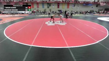 149 lbs Cons. Round 2 - Edgar Albino, Carthage College vs Branson Weaver, Wabash