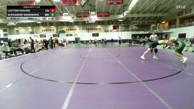 165 lbs Round 2 (10 Team) - Lleyton Hoover, University Of Saint Mary (KS) vs Alexander Sederburg, William Woods University