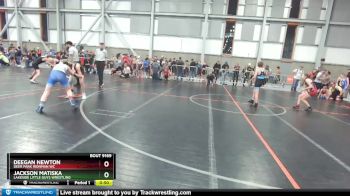 99-102 lbs Round 2 - Jackson Matiska, Lakeside Little Guys Wrestling vs Deegan Newton, Deer Park Ironman WC