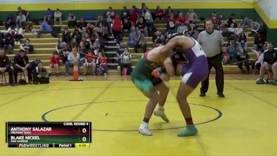 175 lbs Cons. Round 4 - Blake Nickel, Oak Harbor vs Anthony Salazar, Fremont Ross