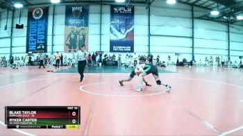 130 lbs Rd# 3 12:00pm Friday - Blake Taylor, Maryland Gold vs Ryker Carter, VA Team Predator