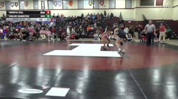 100 lbs 2nd Place Match - Semiya Gill, Maquoketa vs Khloe Hamilton, North Scott