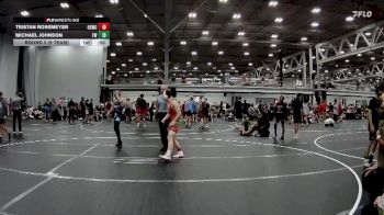 113 lbs Round 2 (6 Team) - Michael Johnson, Freakztyle Wrestling vs Tristan Rosemeyer, Orchard South WC