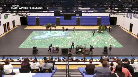 Fleur Winter Percussion "Highland IL" at 2026 WGI Percussion Indianapolis Regional+