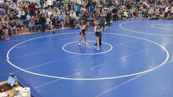 120 lbs Champ. Round 2 - Nevaeh Senik, Niagara Wheatfield vs Lila Schuyler, Orchard Park