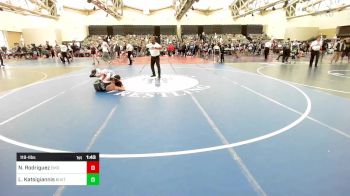 119-I lbs Quarterfinal - Nicolas Rodriguez, East Meadow vs Luke Katsigiannis, Buxton (NJ)