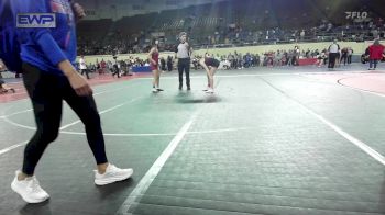 108 lbs Consi Of 16 #2 - Riley Skaggs, Perry Girls Wrestling Club vs GABI DEATHERAGE, Hinton Comets