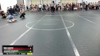 84 lbs Round 1 (4 Team) - Dawson McGrath, Steller Trained Nihl vs Ben Marino, Terps Xtreme