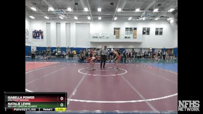 110 lbs Cons. Round 3 - Natalie Lewis, Red Lion Christian Academy vs Isabella Power, High Point Regional