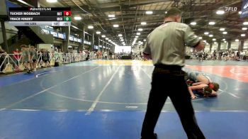 180 lbs Rr Rnd 1 - Tucker Mosbach, Mat Warriors PWC MS vs Trace Kinzey, Micky's Maniacs Blue