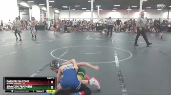 64 lbs Round 1 (4 Team) - Parker Falcone, Quaker Maroon vs Brayden Feathers, U2 Stars & Stripes