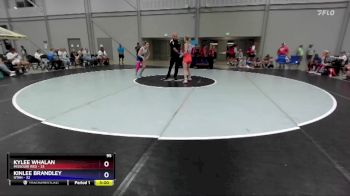 95 lbs Placement Matches (8 Team) - Kylee Whalan, Missouri Red vs Kinlee Brandley, Utah