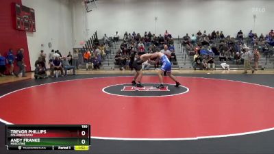 190 lbs Round 3 - Andy Franke, Muscatine vs Trevor Phillips, Columbus/WMU