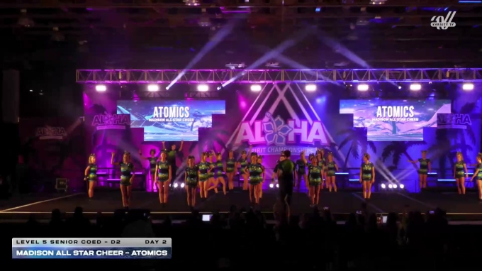 Madison All Star Cheer - Atomics [2026 L5 Senior Coed - D2 Day 2] 2026 ...