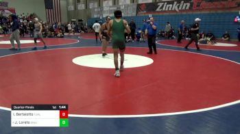 138 lbs Quarterfinal - Isaiah Bertalotto, Turlock vs Jesus Loreto, Dinuba