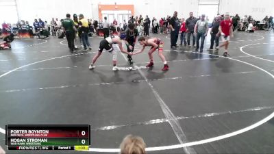 108 lbs Round 3 - Porter Boynton, Red Devil Wrestling Club vs Hogan Stroman, War Hawk Wrestling