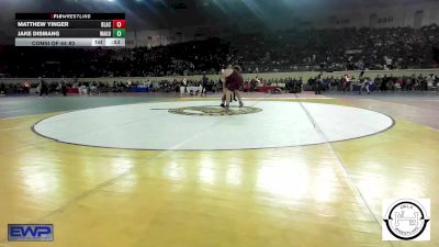 Consi Of 64 #2 - Matthew Yinger, Blackwell vs Jake Dismang, Wagoner