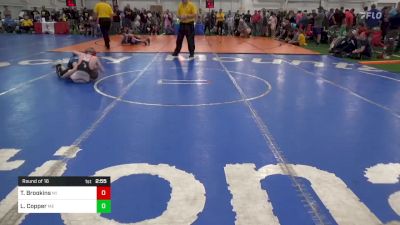 S-85 Mats 1-4 4:15pm lbs Round Of 16 - Toren Brookins, MI vs Lucas Copper, ME