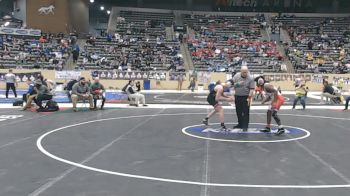 132 lbs Champ. Round 1 - Logan Rowe, Scott County vs Cordion Abernathy, Conner