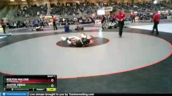 138 lbs Semis & 1st Wrestleback (8 Team) - Austin Abbas, 5A Redmond vs Kolton Malone, 5A Thurston