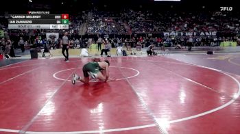 165 lbs Champ. Round 2 - Carson Melendy, Churchill County vs Ian Zawadzki, Eagle