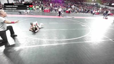 88 lbs Champ. Round 2 - Carson Eilbes, Askren Wrestling Academy vs Kolton Voigt, Shiocton