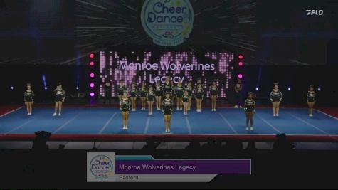 Monroe Wolverines Legacy - Eastern [2024 Central Jersey Pop Warner Tuesday] 2024 Pop Warner National Cheer & Dance Championship