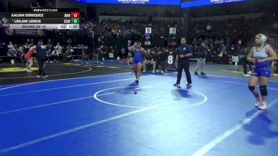 170 lbs Round Of 16 - Aaliah Enriquez, John Glenn (SS) vs Leilani Lemus, Clovis (CS)