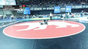 Boys 1A 138 lbs Cons. Round 3 - Liam Walter, Rochester vs Bennett Nocula, Klahowya