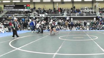 144 lbs Final - James Rocco, Barrington vs Lucas Santo, Bishop Hendricken