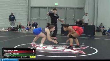 138 lbs Placement Matches (8 Team) - Amitria McNack, Missouri 1 vs Julianna Kilroy, Washington