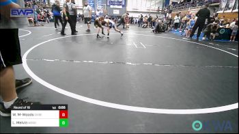 61 lbs Round Of 16 - William Moore-Woods, Division Bell Wrestling vs Liam Melvin, Woodward Youth Wrestling