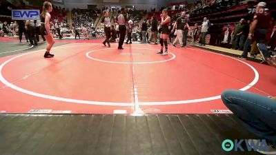 126 lbs Semifinal - Iris Cisneros, Skiatook Youth Wrestling vs Harley MILLER, Raw Wrestling Club