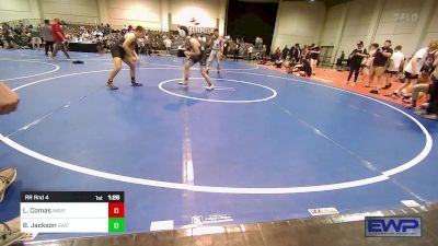 152 lbs Rr Rnd 4 - Luca Comas, Wave Wrestling Club (TN) vs Brennan Jackson, Gladiator Wrestling Club