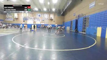 135lbs Cons. Round 5 - Ava Thomas, Glacier Peak (Girls) vs Liliana Frank, Edmonds-Woodway (Girls)