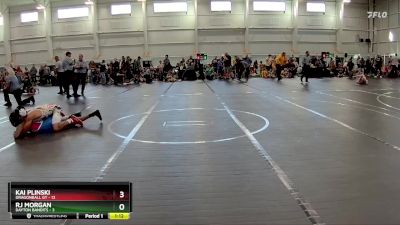 120 lbs Round 2 (6 Team) - Kai Plinski, Dragonball GT vs RJ Morgan, Dayton Bandits